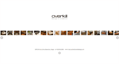 Desktop Screenshot of overkilldesign.com