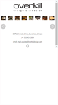 Mobile Screenshot of overkilldesign.com